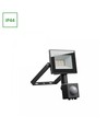Projecteur 10W avec capteur - IP44, noir, lampe de travail, capteur PIR