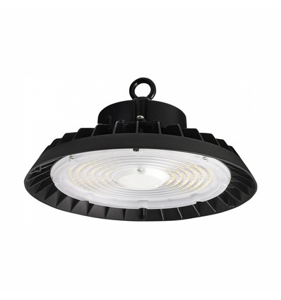 200W PLATEO 4 LED high bay, 155lm/W - Réglable 100/150/200W, IP65, 90 degrés, dimmable 0-10V, 4000K
