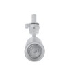 Spot sur rail triphasé GU10 Madara Altro - Blanc, sans source lumineuse