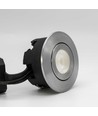 Outlet: SUNS 6,5W Downlight encastrable extra-plat - DimTone, RA95, Acier brossé