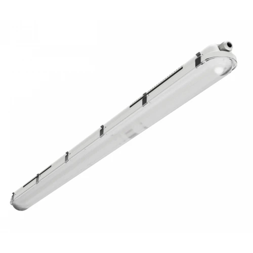 Réglette LED Gigant Pro 120cm 40W, câblage traversant - 150lm/W, étanche IP66, IK10