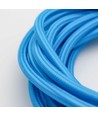 Câble textile 5m 2x0,75 mm² - 230V, Bleu clair