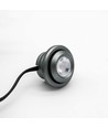 Spot de meuble encastrable 1W Ø2,9cm SPOT29 RA90 - 12V DC, Perçage : Ø2 cm, Dimensions : Ø2,9 cm, Acier brossé