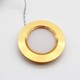 Spot de meuble encastrable 2,7W Ø6,8cm Reco68 RA92 - 12V DC, Perçage : Ø5,5 cm, Dimensions : Ø6,8 cm, Or