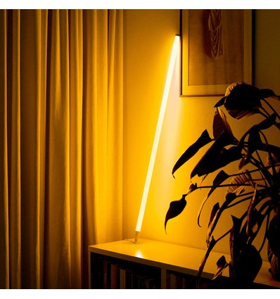 Tube Néon LED 120cm Jaune - Tube design, avec câble inclus