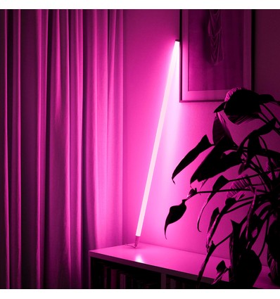 Tube LED Néon 120cm, Rose - Tube design, avec câble inclus