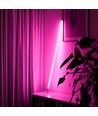 Tube LED Néon 120cm, Rose - Tube design, avec câble inclus
