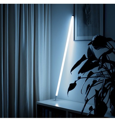 Tube Néon LED 120cm, Blanc froid - Tube design, luminosité réglable, cordon inclus