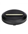 V-Tac éclairage LED escalier 2W - Noir, montage en surface, IP65 extérieur, 230V