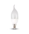 Ampoule LED flamme E14 4W - 4000K (Blanc neutre)
