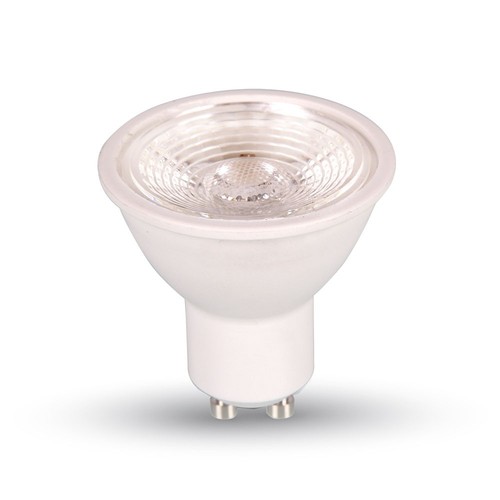 Spot LED GU10 7W dimmable - 38 degrés, 6000K, blanc