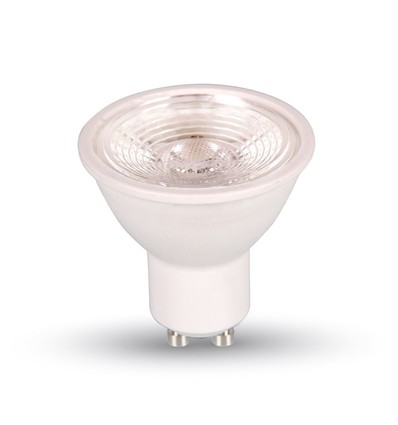 Spot LED GU10 7W dimmable - 38 degrés, 6000K, blanc