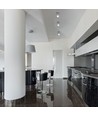 Spot en saillie GU10, carré - Nickel satiné, aluminium, sans source lumineuse