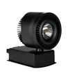 Spot sur rail LED COB 33W, RA95 - Noir, 1800lm, blanc froid