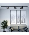 Spot sur rail LED 45W, RA95 - 25 degrés, noir, COB LED