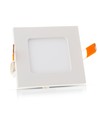 Dalle LED encastrable 6W 12x12cm - Découpe : 11x11 cm, Dimensions : 12x12 cm