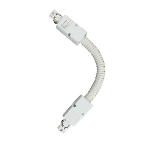 Connecteur flexible pour rail triphasé - Blanc, IP20