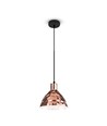 Suspension E27 en cuivre, Ø30cm - Câble 1m, IP20, max 60W, sans source lumineuse