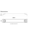 Alimentation dimmable Lifud 150W / 24V DC - 6.25A, IP20, 0/1-10V, flicker free