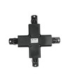 Connecteur en X pour rails - Noir