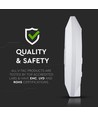 Détecteur de mouvement V-Tac 360° PIR - 1000W, 6m, IP20 intérieur, 230V