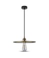 Suspension en métal or rose - Ø30cm, douille E27, excl. source lumineuse, design moderne