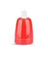 Douille E27 en porcelaine, rouge - Max 60W, Ø4,7cm, pour suspension