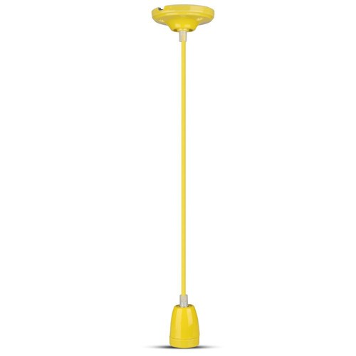 Lampe en porcelaine E27 - jaune