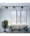 Spot sur rail LED 15W, RA95 - 24 degrés, Noir, 5 ans de garantie