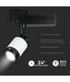 Spot sur rail 35W - 24 degrés, COB LED, IP20, 224x100x215mm