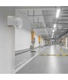 Détecteur de mouvement avec commande manuelle - Blanc, IP44, jusqu'à 300W LED
