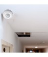 Détecteur de plafond avec commande manuelle - Max 300W, blanc, PIR infrarouge, IP20 intérieur