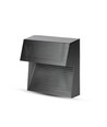 Spot LED 3W pour escaliers - IP65, noir, 4000K, 210lm, saillie