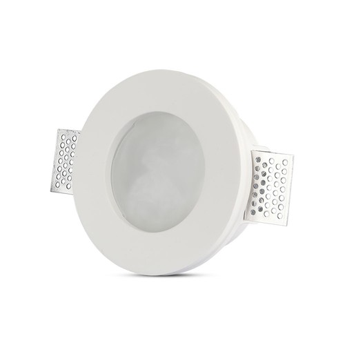 Ampoule GU10 pour plaques de plâtre - Verre dépoli, ronde
