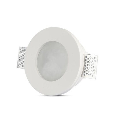 Ampoule GU10 pour plaques de plâtre - Verre dépoli, ronde
