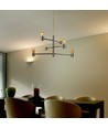 Lustre moderne E27 - Mobile Ø400, 6 ampoules