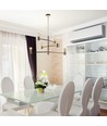 Lustre moderne E27 - Mobile Ø400, 6 ampoules