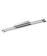 Double suspension / plafonnier designer 36W - Chrome, 4000K, 2700lm, IP20, angle 120°