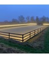 Bande étanche pour carrière équestre de 5 m (Type Q) - 230V, IP67, 120 LED, 6W par mètre