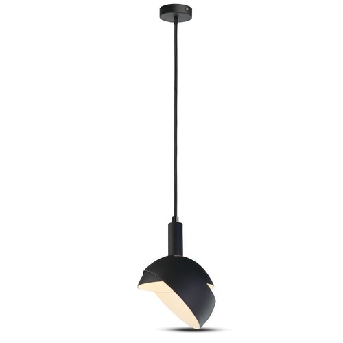 Suspension E14 avec abat-jour ajustable - Noir, Ø18cm, câble 1m, max 60W, hors source lumineuse