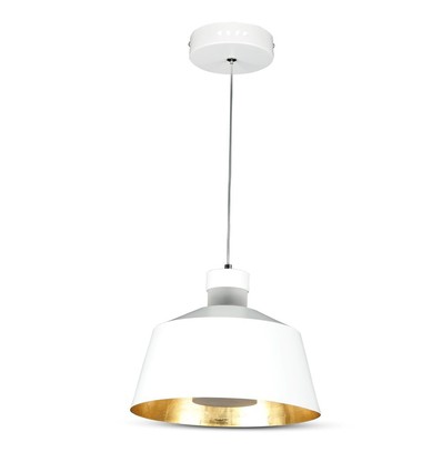Suspension LED 7W, Ø25cm - Acrylique blanc, 4000K, source lumineuse incl.