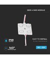 Module LED vert 1,44W, 12V - IP68 étanche, 135lm, 160 degrés, pour enseignes et publicité