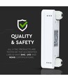 Capteur micro-ondes en blanc - Capteur de mouvement, max 200W LED, IP65