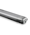 Réglette LED étanche 150cm 44W T8 - IP65, 6400K, 2x22W, blanc froid