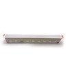 Réglette LED linéaire 29cm 20W - Ultra slim, bord blanc, 6400K, IP20 intérieur