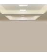 Réglette LED linéaire encastrable 20W - 1400lm, 6400K, blanc, 27cm, IP20