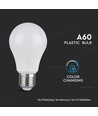 Lot de 2 ampoules LED E27 9W A60 - CCT 3-en-1, 806lm, 200 degrés, blister