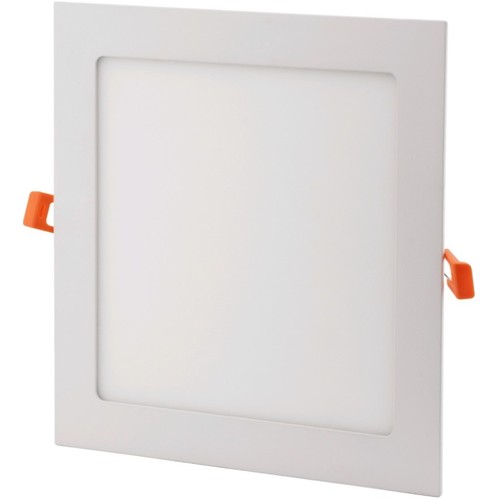 Dalle LED encastrable 18W 22 x 22 cm - Découpe : 20,1 x 20,1 cm, Dimensions : 22 x 22 cm