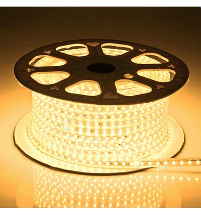 Bande LED étanche 5 m (Type Q) - 230V, IP67, 120 LED, 6W par mètre
