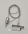 Suspension filaire pour luminaire - 1,5 mètre, hauteur réglable, lot de 2 pièces